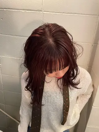 カラー ﾁｶｼﾂ/ ﾌｳｶのヘアスタイル