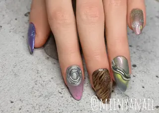 ネイル miinyanail ミーニャネイルのネイルデザイン