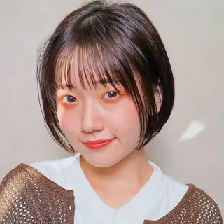 ショート ショートボブ縮毛矯正 特化◇阿武隈川 弘のヘアスタイル
