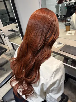 ロング カラー ブリーチモデル募集中 ゆな🎀のヘアスタイル