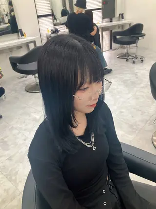 カラー 韓国上品ヘア🤍 ARISA🤍のヘアスタイル