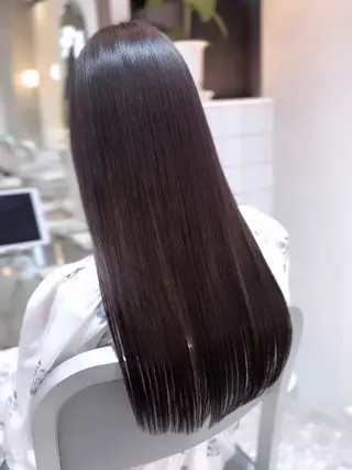 ロング カラー 髪質改善サロン Sea shinjuku 新宿南口【シー シンジュク】所属・髪質改善/韓国ヘア レイヤー/新宿/ロミのヘアスタイル