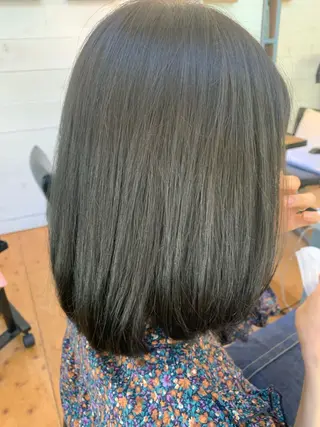 ミディアム Lagom(ラゴム) なかだのヘアスタイル