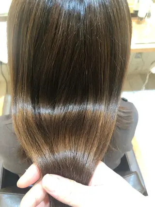 セミロング 渋谷/韓国風 西原直樹のヘアスタイル