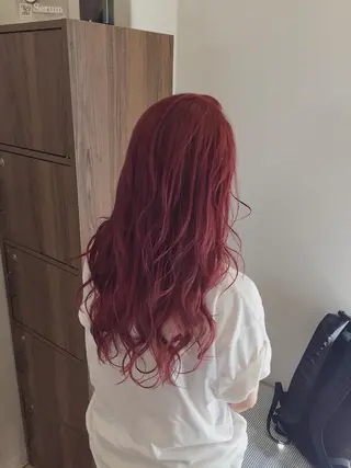 ロング カラー MIZUHO / ダブルカラー髪質改善のヘアスタイル