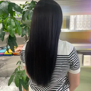 ロング カラー sawaka🪽うる 艶カラー/レイヤーのヘアスタイル