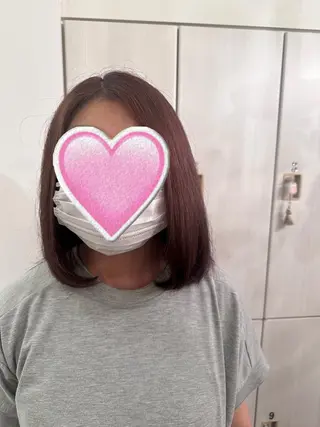 ミディアム カラー chou chou高坂店【シュシュ】所属・古澤 由紀子のヘアスタイル