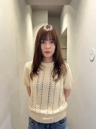 ミディアム カラー ロエ平尾山荘所属・大人ショート/メンズ /平尾/薬院/綜一郎のヘアスタイル