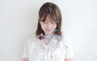 セミロング ルクール喜多町店 丸山のヘアスタイル