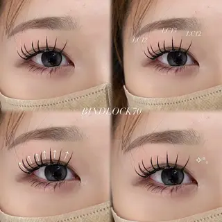 マツエク・マツパ CreBiA🎀 ayaのマツエク・マツパデザイン