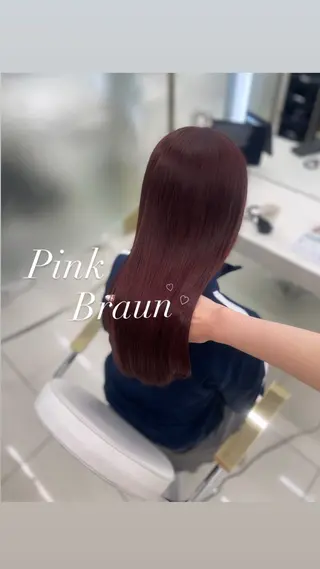 ロング COA銀座所属・azumi♡/銀座/ 透明感カラーのヘアスタイル