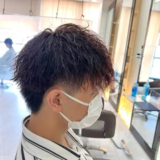 パーマ メンズ アグヘアーシータ所属・🤩メンズカット/ パーマ山本🤩のヘアスタイル