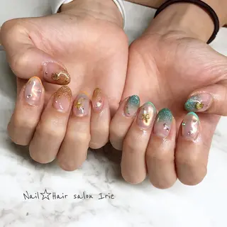 ネイル Hair salon Irie所属・與儀 知佳のネイルデザイン