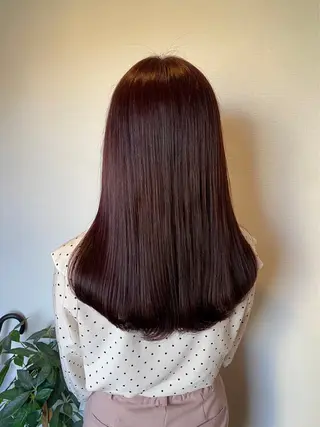 ロング カラー MIKA 💫艶透明感カラーのヘアスタイル