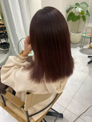 ミディアム カラー akim kaminoke所属・矢場町 🌟yopiのヘアスタイル