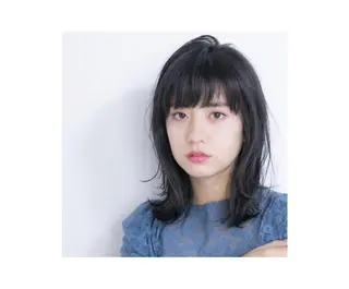 ミディアム カラー claude monet  H2o AVEDA所属・丸の内美容師🌿 兒玉　直のヘアスタイル