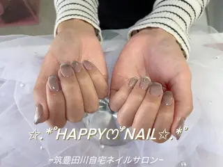 ネイル 筑豊田川HAPPYꯁꯧNAIL所属・tastushima たえこのネイルデザイン