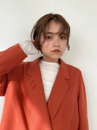 ショート カラー 佐藤 将斗のヘアスタイル