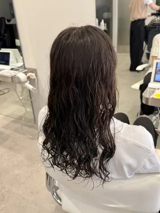 ロング パーマ Lyuck所属・艶カラー ⋆✦ HIROMIのヘアスタイル