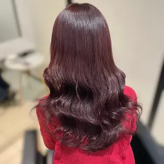 セミロング カラー kana ブリーチなしカラー✨のヘアスタイル