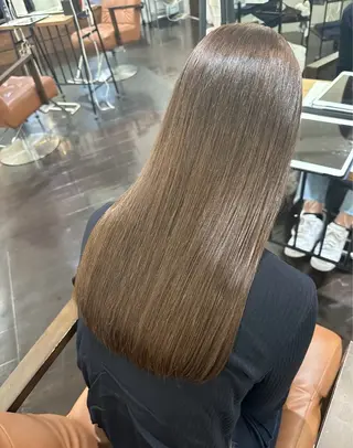 ロング カラー 名駅/艶カラー/原田 永遠のヘアスタイル