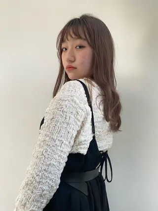 ロング カラー レイヤーカット /konomiのヘアスタイル