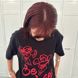 カラー 升方 楓のヘアスタイル