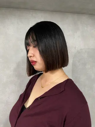 ミディアム anon Loemのヘアスタイル