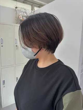 ショート 新村 華奈絵のヘアスタイル