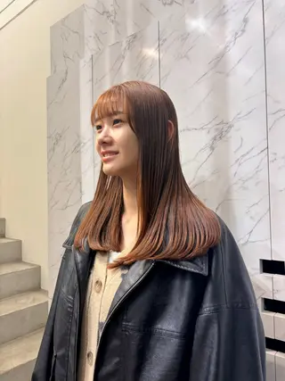 ロング miu /透明感カラーのヘアスタイル