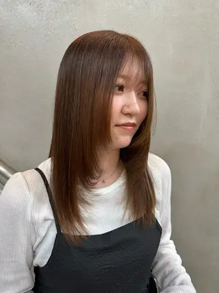 ロング 透明感カラー/ボブ/ yuukaのヘアスタイル