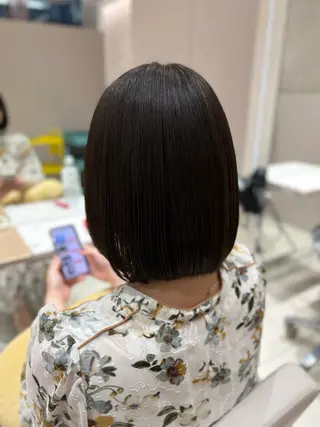 ショート ✨韓国風レイヤー/ 透明感カラー🩶りくのヘアスタイル