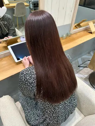 ロング カラー 髪質改善サロン Sea shinjuku所属・🫧韓国ミディアム カット🫧/ナナミのヘアスタイル