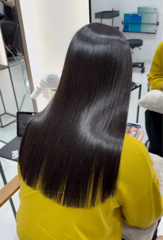 ロング 韓国ヘア🩶侑矢 艶髪透明感/福岡のヘアスタイル