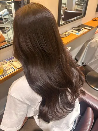セミロング 艶カラー💎 / Ayakaのヘアスタイル