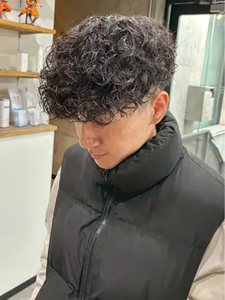 ミディアム メンズ era本店所属・笹尾 陸/era本店 メンズ短髪系美容師のヘアスタイル