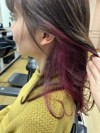 セミロング Dream30所属・Dream30 miyuのヘアスタイル