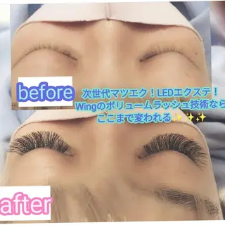 マツエク・マツパ ウイング美容室 eyelash&hair所属・eyelash Wingのマツエク・マツパデザイン