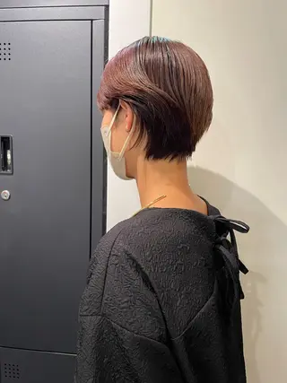 ショート ダブルカラー🦖 /髪質改善⚡️しおりのヘアスタイル