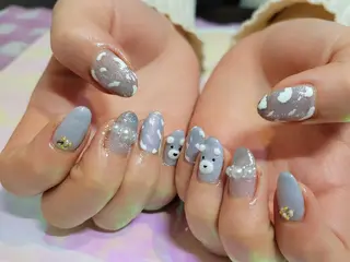 ネイル 💜bora .のネイルデザイン