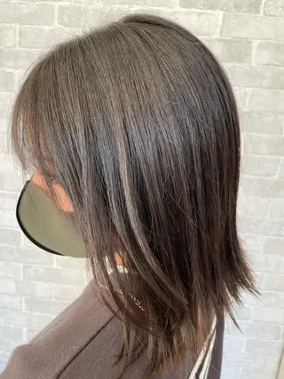 ミディアム カラー Well's TAIGAのヘアスタイル