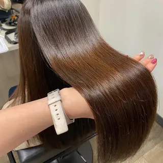 ロング 金城 二千夏のヘアスタイル