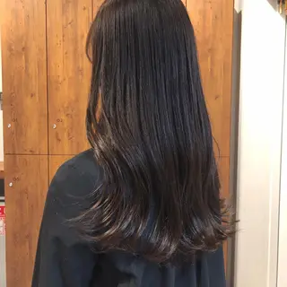 ロング 韓国ヘア 🇰🇷 RUKA 🩵🤍のヘアスタイル