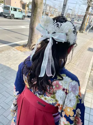 ヘアアレンジ オノ アカネのヘアスタイル