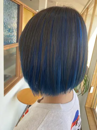 ミディアム 大谷 亜依のヘアスタイル