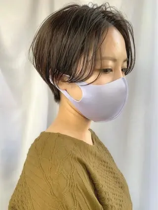 ショート HAZEL博多所属・博多美容室 𝑳𝒊𝒏𝒂🩷のヘアスタイル