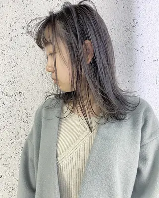 セミロング ノアヘアデザイン町田店所属・ショートヘア特化 mayaのヘアスタイル