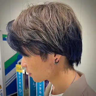 カラー メンズ 平野 恵士のヘアスタイル