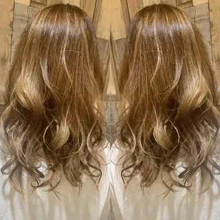 ロング カラー 韓国🇰🇷 ✂︎hair 内田愛のヘアスタイル