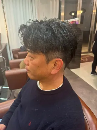 メンズ gimmick自由が丘所属・自由が丘/駅近/艶髪 /骨格補正/土屋優希のヘアスタイル